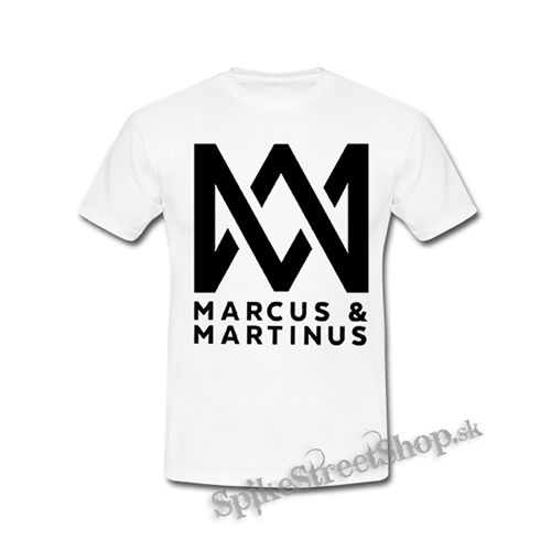 MARCUS & MARTINUS - Logo - biele detské tričko