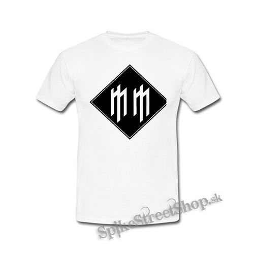 MARILYN MANSON - Logo Initials - biele detské tričko