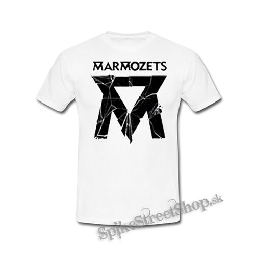 MARMOZETS - Smashed Logo - biele detské tričko