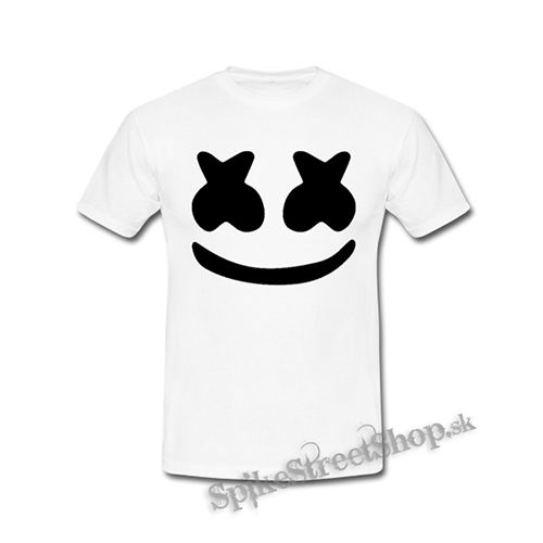 MARSHMELLO - BW Smile - biele detské tričko