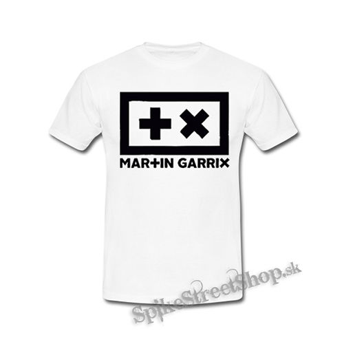 MARTIN GARRIX - Logo Crest - biele detské tričko