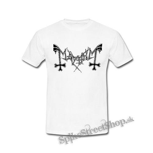 MAYHEM - Logo Motive 1 - biele detské tričko