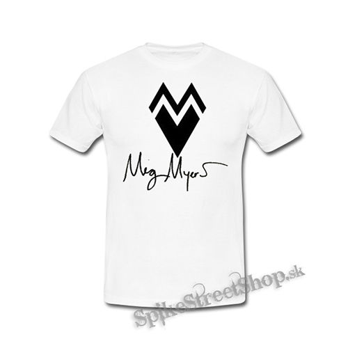 MEG MYERS - Heart And Signature - biele detské tričko