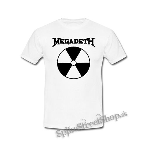 MEGADETH - Radioactivity Logo - biele detské tričko