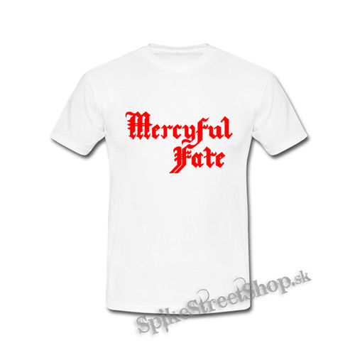 MERCYFUL FATE - Logo Red - biele detské tričko