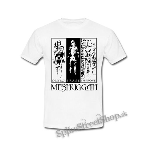 MESHUGGAH - Destroy Erase Improve - biele detské tričko