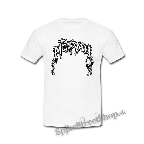 MESSIAH - Logo Black - biele detské tričko