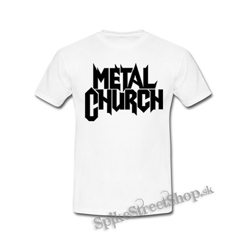 METAL CHURCH - Logo White - biele detské tričko