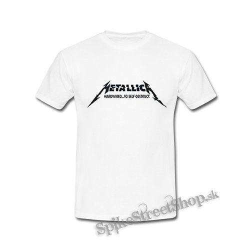 METALLICA - Hardwired To Self Destruct - biele detské tričko