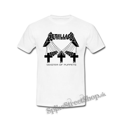 METALLICA - Master Of Puppets - biele detské tričko