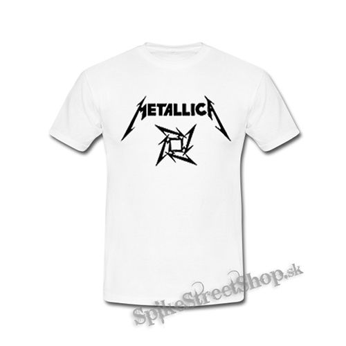 METALLICA - Ninja Logo - biele detské tričko