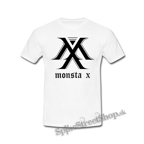 MONSTA X - Logo Twitter - biele detské tričko