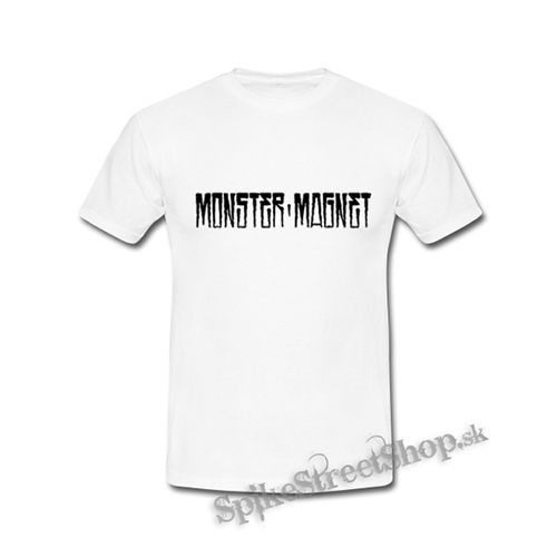 MONSTER MAGNET - Logo - biele detské tričko