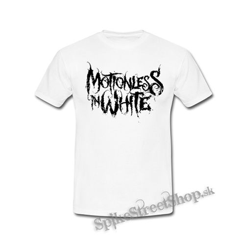 MOTINOLESS IN WHITE - Logo - biele detské tričko