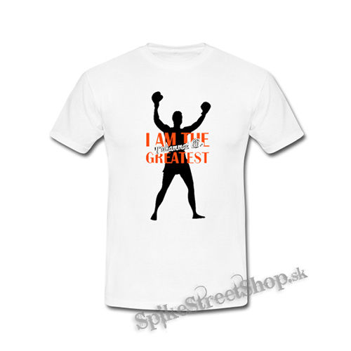 MUHAMMAD ALI - I Am The Greatest - biele detské tričko