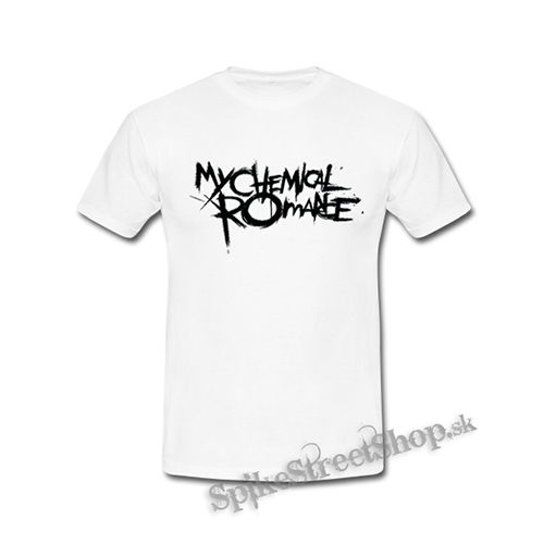 MY CHEMICAL ROMANCE - Logo Black Parade - biele detské tričko