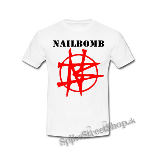 NAILBOMB - Logo Crest - biele detské tričko