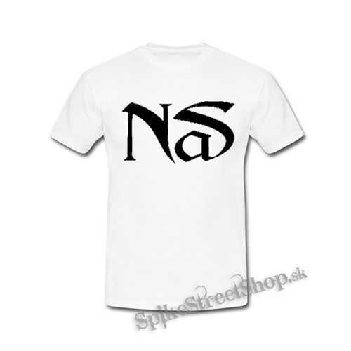NAS - Logo Hip Hop Legend - biele detské tričko