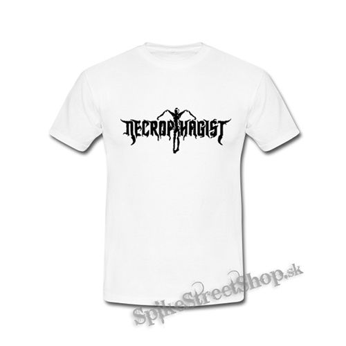 NECROPHAGIST  Logo - biele detské tričko