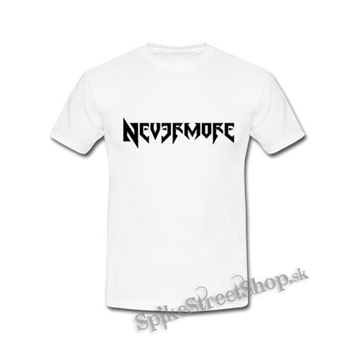 NEVERMORE - Logo - biele detské tričko