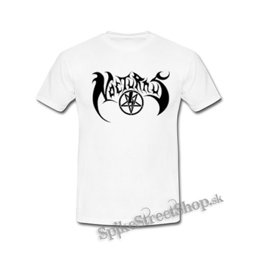 NOCTURNUS - Logo - biele detské tričko