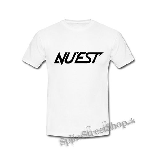 NUEST - Logo - biele detské tričko