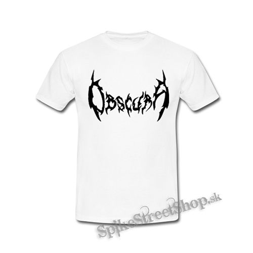 OBSCURA - Logo - biele detské tričko