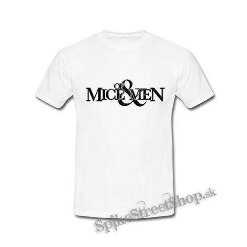 OF MICE AND MEN - Logo - biele detské tričko