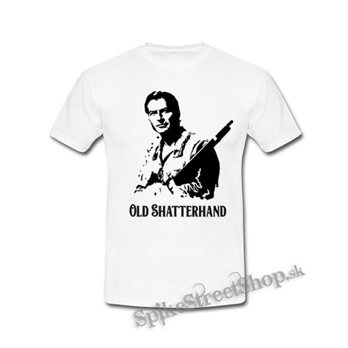 OLD SHATTERHAND - Portrait - biele detské tričko