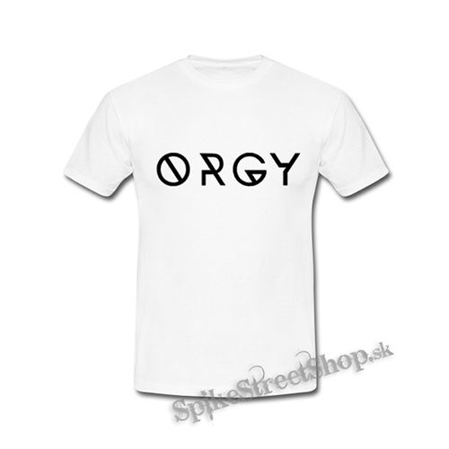 ORGY - Logo - biele detské tričko