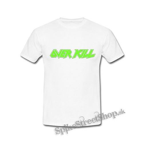 OVERKILL - Logo Green - biele detské tričko