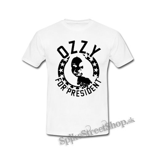 OZZY OSBOURNE - For President - biele detské tričko