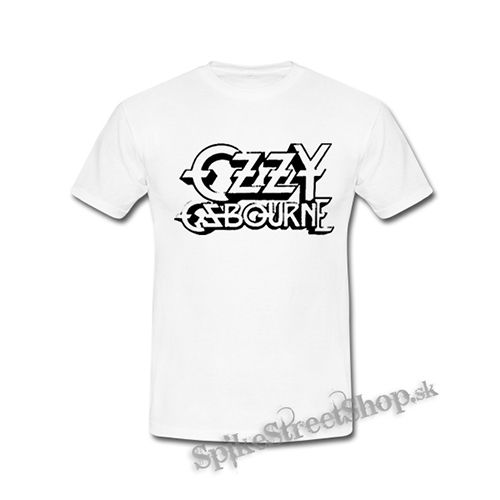 OZZY OSBOURNE - Logo Black - biele detské tričko