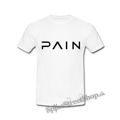 PAIN - Logo - biele detské tričko