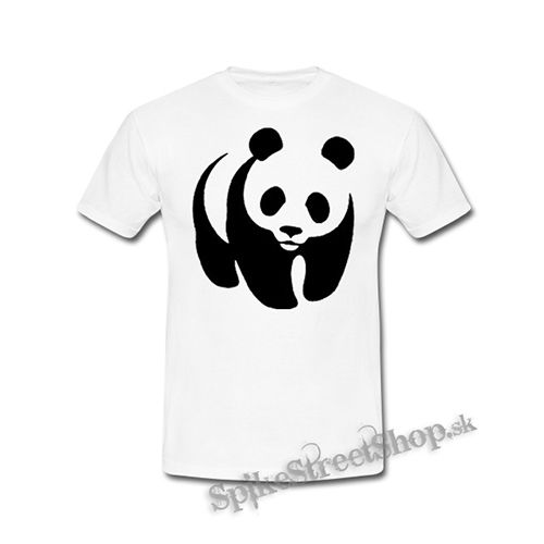 PANDA  Motive 2 - biele detské tričko