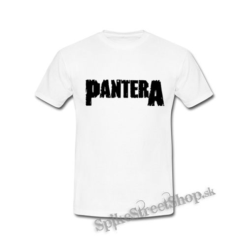 PANTERA - Logo - biele detské tričko