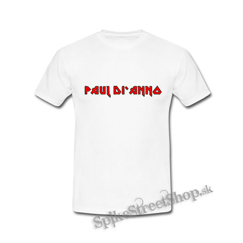 PAUL DI ANNO - Red Logo - biele detské tričko