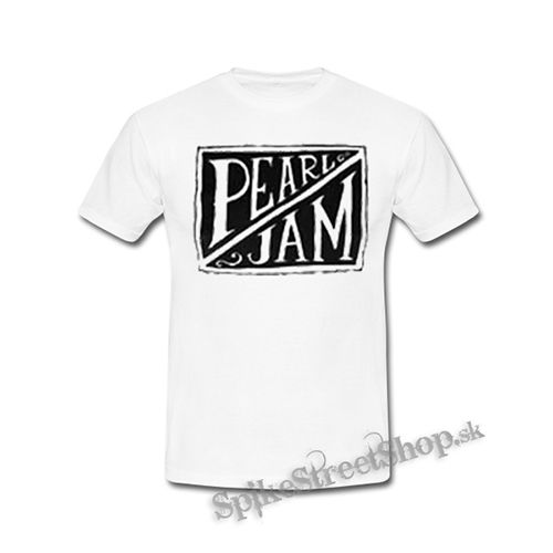 PEARL JAM - Logo - biele detské tričko