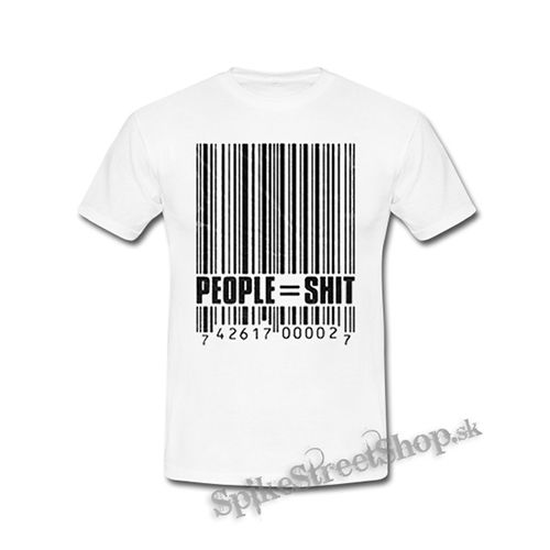 PEOPLE SHIT - biele detské tričko