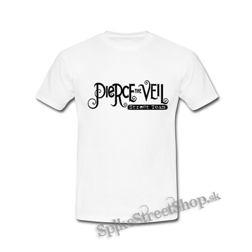 PIERCE THE VEIL - Street Team - biele detské tričko