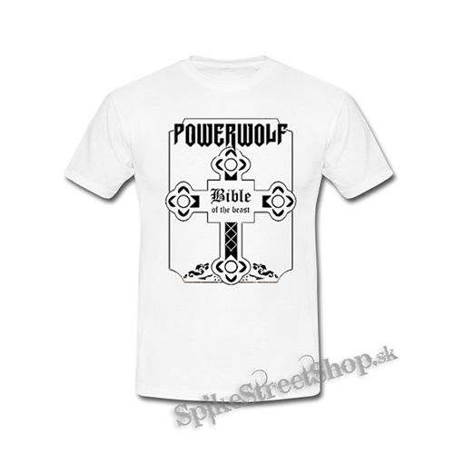 POWERWOLF - Bible Of The Beast - biele detské tričko