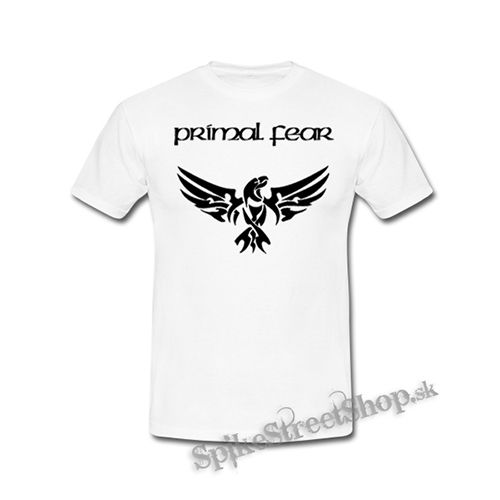 PRIMAL FEAR - Logo Crest - biele detské tričko