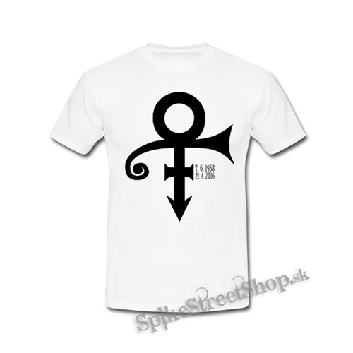 PRINCE - Signature 1958-2016 - biele detské tričko