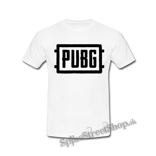PUBG - Logo - biele detské tričko