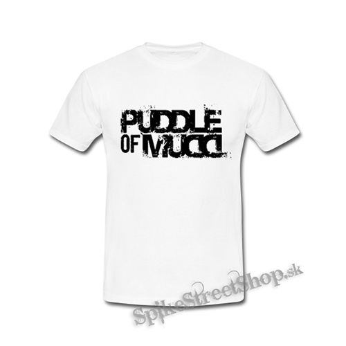 PUDDLE OF MUDD - Logo - biele detské tričko