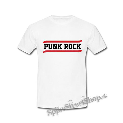 PUNKROCK - Logo Motive 3 - biele detské tričko