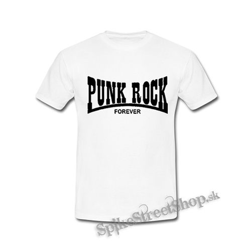 PUNKROCK FOREVER - biele detské tričko