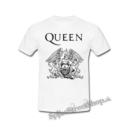 QUEEN - Logo - biele detské tričko