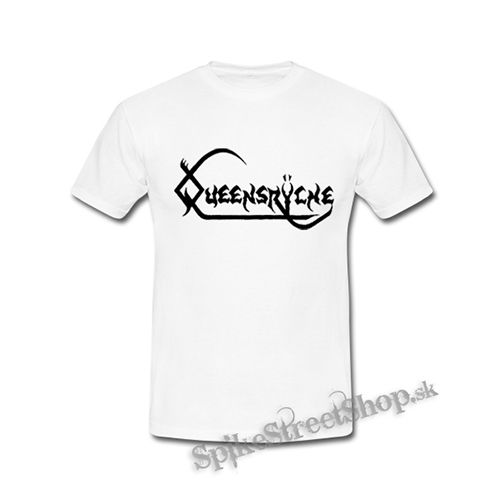 QUEENSRYCHE - Logo Old School - biele detské tričko