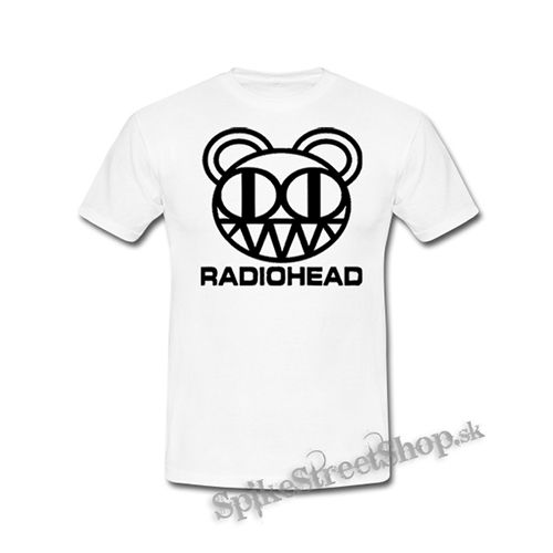 RADIOHEAD - Logo - biele detské tričko